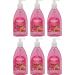 Moisturising Handwash. (6x400ml) Liquid Hand Soap. Antibacterial Hand Soap. (Wild Roses & Almond Oil)