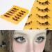 Self-Adhesive Eyelashes 5 Pairs Anime Lashes Natural Doll Eye Fluffy Wispy Faux Mink Manga Lashes Cosplay - Buy Online on GoSupps.com