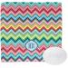 YouCustomizeIt Personalized Retro Chevron Monogram Washcloth