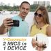 PowerDeWise Dual Lavalier Clip-On Microphones Set - Professional Grade Lapel Mics for Interviews - Compatible with iPhone, Android, Camera - Noise Cancelling 3.5mm Mic for Blogging and Video Recording - Buy Online on GoSupps.com