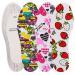 WLLHYF 3 Pairs Shoe Insoles for Kids  Child Replacement Shoe Insoles Memory Sponge Soft Breathable Child Size Insoles Cut Any Size Shoe Inserts for Kids Children and Toddler