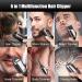 6 in 1 Beard Trimmer for Men Waterproof Hair Clippers & Facial Shaver Cordless Rechargeable LED 2 Hour Runtime Perfect Gift Idea - Buy Online on GoSupps.com