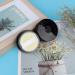 Vintage Rose Travel Makeup Powder Container Refillable & Portable Loose Powder Donor Box with Sieve for Body & Baby Powder (Black) - Buy Online on GoSupps.com