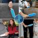 Improved Lint Brush Set with Cleaning Station & Pet Gloves - Effective Animal Hair Remover for Sofa Upholstery & Textiles - 2 Pieces Blue - Buy Online on GoSupps.com
