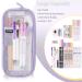 EASTHILL Grid Mesh Pencil Case & Cosmetics Bag - Purple | Multi-Purpose Travel & School Organizer for Teens & Adults - Buy Online on GoSupps.com
