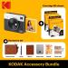 KODAK Mini Shot 3 Retro 4PASS 2-in-1 Instant Camera + Printer Bundle | White + 68 Sheets & Accessories - Buy Online on GoSupps.com