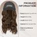 Women's AISI BEAUTY Hat Wig with Synthetic Long Wavy Hair - Adjustable Baseball Cap with Hair Extensions - Buy Online on GoSupps.com