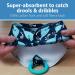 Dr. Brown's Bandana Bib with Snap-On Teether 2-Pack Navy Whales & Anchors - Buy Online on GoSupps.com