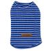 Pet heroic cute striped pet pullover cat sweater small dog sweater small dog sweater puppy sweater dogs clothes for small dogs pink red blue gray - weight 1.2-9.0 kg blue s