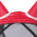 Harrison Howard CareMaster Pro Horse Fly Mask - UV Protection & Ear Protection - Ruby Red for Thoroughbreds (M) - Buy Online on GoSupps.com