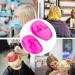 Fovolat Silicone Ear Covers Ear Shield Earmuffs Protective Cover - Waterproof Hair Perm Shield Hair Dye Earmuffs Ear Protectors Silicone Reusable Hair Styling Tools Pink - Buy Online on GoSupps.com