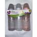 3 Pack Bottles Parent Choice BPA Free Dishwasher Safe Microwave Safe 0+ Months Slow Flow Purple White Pink (Girls)