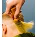 Kobe Professional Hairdressing Wooden Neck Brush - Barber Accessories - Soft Salon Neck Brush For Cutting Cleaning & Removing Stray Hairs - for Hairdressers & Barbers - Buy Online on GoSupps.com