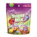 Huer - Super Mix Assorted Sour Flavored 3 Pack Soft and Chewy Gummy Candy Bundle 180g Bag (Pack of 3) Stocking Stuffers Christmas Gift Sour Gummy