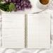Kunitsa Co. Fitness Journal for Women - Track Workouts, Meals, and Weight Loss - Undated - 120 Workouts - Sage - 6x8.5 in - Buy Online on GoSupps.com