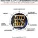 Need for Sleep 450g Powder - GABA Tryptophan & Amino Acids | Juicy Orange Flavor | German Quality | International Shipping - Buy Online on GoSupps.com
