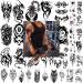 35 Sheets Long Lasting Temporary Tattoos  Large Fake Tribal Totem Tatoo Stickers for Men Women Dragon Totem Scorpion