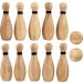 Get Out! Wooden Bowling Set - 12pc Lawn Bowling and Skittle Ball Games for Family Fun - Buy Online on GoSupps.com