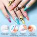 Greoer 12 Colors Nail Polish Pens Set 3D Nail Art Drawing Pen Nail Graffiti Dotting Pens Sets Nail Art Pens Drawing Painting Liner Brush for Nail DIY Decoration - Buy Online on GoSupps.com
