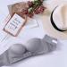 Nidddiv White Body Space Single-In Cordless Women's Dress BH - Bustier Set Gray 75F | International Shipping Available - Buy Online on GoSupps.com