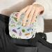 Stylish Women's Napkin Storage Bag | Portable Period & Breastfeeding Insert Holder with Vegetable Patterns for Teens & Girls - Buy Online on GoSupps.com