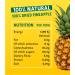 Dried Pineapple - From Grandmas Gardens | 3 x 100g | Healthy Vegan Snack | 100% Natural | No Added Sugar | Rich in Vitamins | No Preservatives | GMO free 3 pack - Buy Online on GoSupps.com
