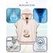 Morning Star Badeponcho - 100% Cotton Hooded Towel for Kids | Baby Bathrobe Sleepy Sheep 1-3 Years - Buy Online on GoSupps.com