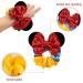 8 Pack Mouse Ear Hair Scrunchies - Velvet Mickey Hair Bows for Women and Girls - Buy Online on GoSupps.com