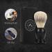 Futura Synthetic Badger Hair Shaving Brush - Handmade Swedish Black Wood Exfoliating Stiff Bristles for Luxurious Shave - Perfect for Travel - Buy Online on GoSupps.com