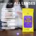 See Clear Lens Cleaning Wipes - 192 Pre-Moistened Towelettes for Eyeglasses & Screens - Streak-Free & Scratch-Free Cleaner - 12 Packs of 16 Resealable Cloths - Buy Online on GoSupps.com