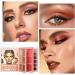 Palette de maquillage 36 couleurs en forme de livre magn tique | Palette de maquillage 3 couches | Beaut mode banlieue pour femmes filles voyage f te - Buy Online on GoSupps.com