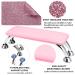 Professional Pink Leather Arm Rest for Nails with Wipes - Manicure Hand Pillow for Nail Techs - Buy Online on GoSupps.com