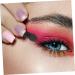 WOONEKY 100pcs Mini Eyeshadow Swab Mascara Wand Foam Eyeshadow Lip Scrub Brush Black Plastic - Buy Online on GoSupps.com