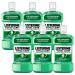 Listerine Total Care Gear Protection (6 x 500 ml) protective mouth rinsing against gum problems with 6 in 1 effect antibacterial mouthwash strengthens the teeth up to 24 hours of fresh breath 500 ml (6-pack)