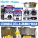 Stainless Steel Cleaner and Polish | Stainless Steel Cleaner and Polish - Multi-Purpose Polish and Cleaner Paste Stainless Steel Cleaner for Appliances Kitchen Cleaning and Stain Removal Paste 12b - Buy Online on GoSupps.com