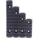 EEBUYTRONICS 4pcs Advanced Tactical Polymer Rail Sections Set for MOE Hand Guards - Black - Buy Online on GoSupps.com