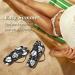 Buy Mnsruu Musical Note Heart Flip Flops - Black & White - XS for Men & Women - Hotel Spa & Travel Essentials - Buy Online on GoSupps.com