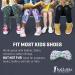 Kids Shoe Inserts - Extra Sticky Heel Grips for Added Comfort and Volume | Pink Butterfly Design - Buy Online on GoSupps.com