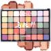 Volumoon Eyeshadow Palette of 40 Colours in Matte and Shimmer Makeup Palette Colourful Matte Glitter Shimmer Nude Powder Eye Makeup Set Gift for Women and Girls - Buy Online on GoSupps.com