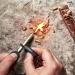 Light My Fire Ferro Rod Fire Starter | Flint and Steel Kit | 12,000 Strikes | 2-in-1 Whistle | Rustyorange - Buy Online on GoSupps.com