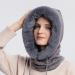 Tagvo Storm Hood Facial Mask for Women - Warm Windproof Balaclava Ski Mask Adjustable Fleece for Winter Sports - Universal Size C Gray - Buy Online on GoSupps.com