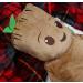 MARVEL Groot Hot Water Bottle - 1L Natural Rubber with Soft Cover | International Shipping Available - Buy Online on GoSupps.com