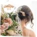 Didiseaon Rhinestone Side Comb Bride Hair Comb Wedding Hair Comb Bridal Hair Side Comb Pearl Hair Comb Bridal Hair Comb Wedding Hair Side Comb Rhinestones Miss Accessories Silver - Buy Online on GoSupps.com