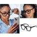 Vintage Retro Oversized Cat Eye Blue Light Glasses for Women - Stylish Computer Eyewear - Buy Online on GoSupps.com
