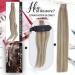 Moresoo Real Hair Extensions Tape In - Blonde & Light Brown Remy Hair 20 Pieces 50g/Pack 40 cm - Invisible & Ideal for Thin or Thick Hair - Buy Online on GoSupps.com