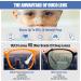 Shop Duco TR90 Blue Light Blocking Glasses for Kids | Anti-Glare Gaming Glasses for Boys & Girls (Ages 5-10) - K028 Orange/White - Buy Online on GoSupps.com