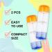 SPORTS WORLD VISION Contact Lens Cases for Hard Lenses | Rigid Gas Permeable RGP Lenses | 2 Pieces - Buy Online on GoSupps.com