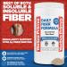 Yerba Prima Daily Fiber Formula - 20 oz Powder, Unflavored Blend of Psyllium Seed Husks, Acacia Gum, Apple Fiber - Dietary Bulking Supplement for Regularity - Buy Online on GoSupps.com