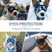 Buy Namsan Dog Sunglasses - Stylish Eye Protection for Small/Medium Dogs | Adjustable & Fashionable Silver Lens Glasses - Buy Online on GoSupps.com