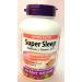 Webber Naturals Super Sleep Natural Formula for Insomnia and Anxiety Tablets (90*2) Twin Pack - Buy Online on GoSupps.com